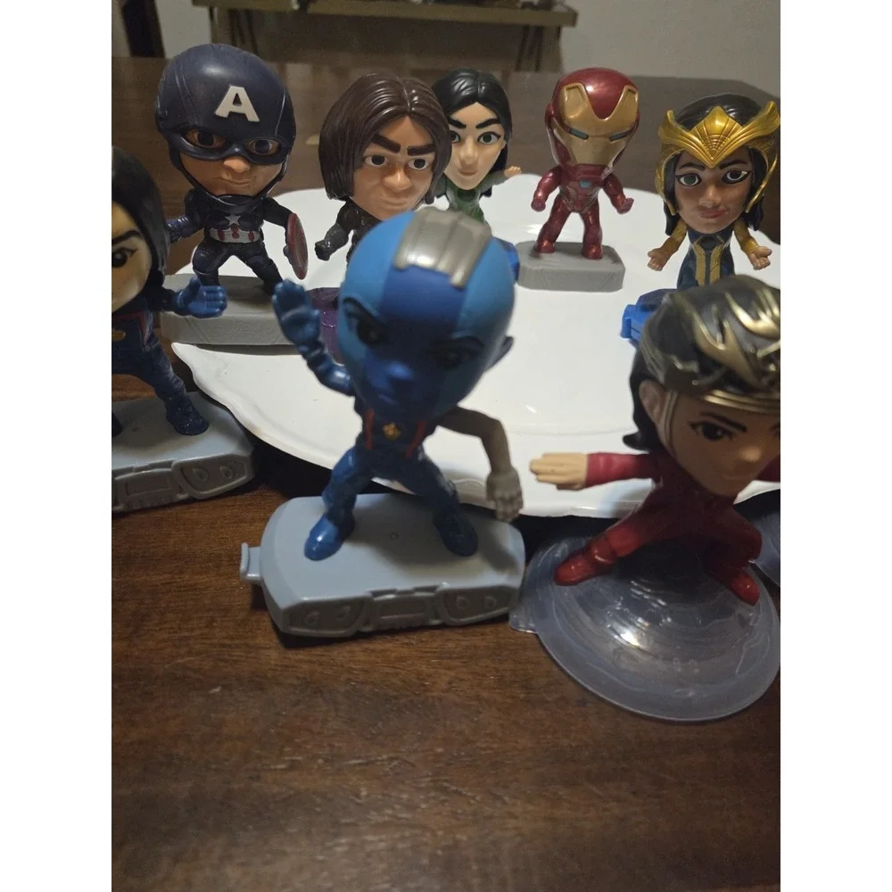 Mcdonalds Happy Meal Marvel Toys, Lot Of 10